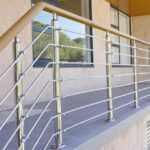 citygate doors - stainless hand rail