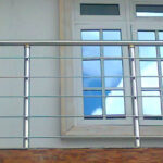 citygate doors - stainless hand rail